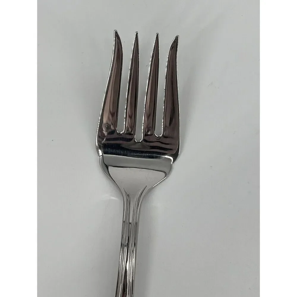 Lenox ARCHWAY 18/10 Stainless Large Cold Meat Serving Fork 9 1/8